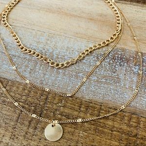 Layered necklace